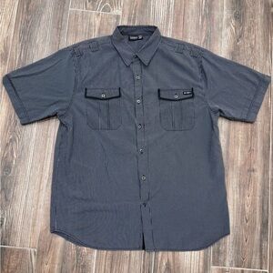 Men's Striped Short Sleeve Shirt
